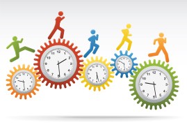people-running-on-clocks